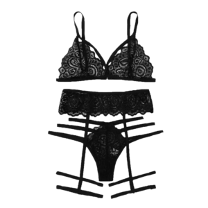 Lace Set with Garters