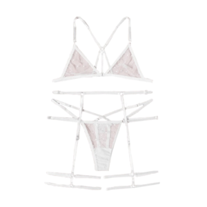 Lace Set with Garters