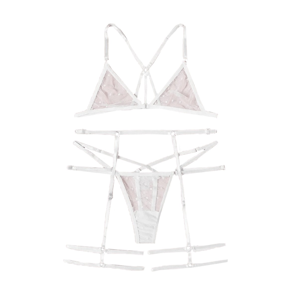 Lace Set with Garters